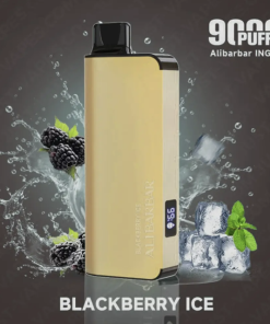 Blackberry Ice Alibarbar INGOT 9000 Puffs