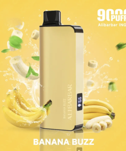 Banana Buzz Alibarbar INGOT 9000 Puffs