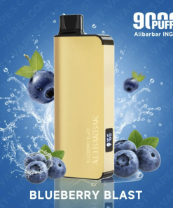 Blueberry Blast Alibarbar INGOT 9000 Puffs