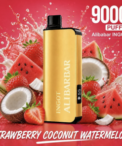 Strawberry Coconut Watermelon Alibarbar INGOT 9000 Puffs