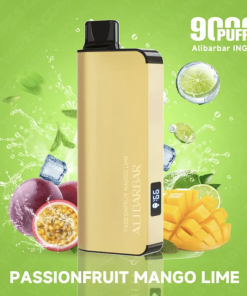 Passionfruit Mango Lime Alibarbar INGOT 9000 Puffs