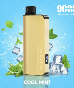 Cool Mint Alibarbar INGOT 9000 Puffs