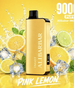Pink Lemon Alibarbar INGOT 9000 Puffs