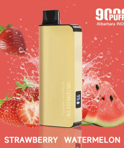 Strawberry Watermelon Alibarbar INGOT 9000 Puffs